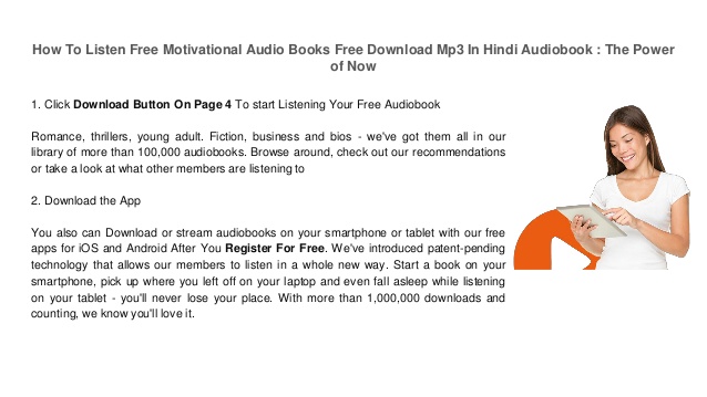 Motivational Audio Books Free Download